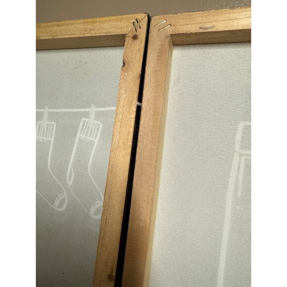 Laundry Room Wall Art Set  Wash & Dry Signs  Humorous Home Decor Canvas Prints - Picture 12 of 14